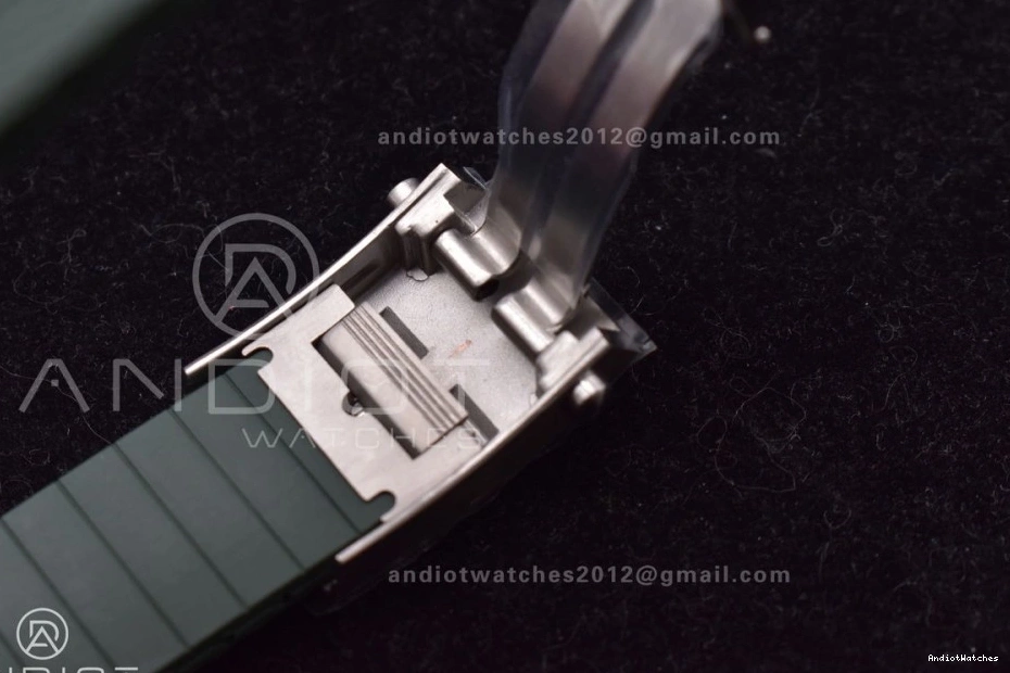 Rubber SuperOcean BLSF FashionForward 1:1 Automatic Orange 42 on Green Strap SS A 1164 Best Edition Dial 1226